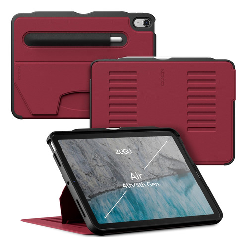Funda Para iPad Air 4 Zugu Case Ultra Fina Soporte Magnético