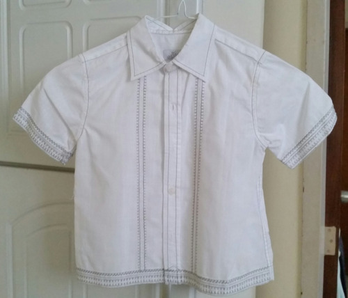 Camisa Niño Tipo Guayabera Talla 3 Marca Epk