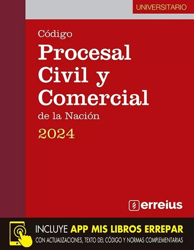 Código Procesal Civil Y Comercial De La Nación Universitario