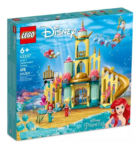 Lego Disney 43207 O Palacio Subaquatico Da Ariel 498 Pcs