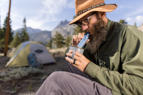 Lifestraw Peak Series Filtro Agua Personal Azul Camping Color