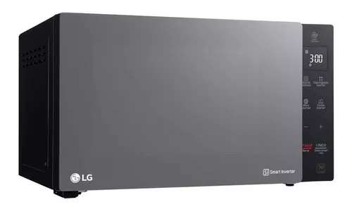 Horno Microondas 0.9 Pc Negro Espejo LG Smart Inverter Voltaje 127v