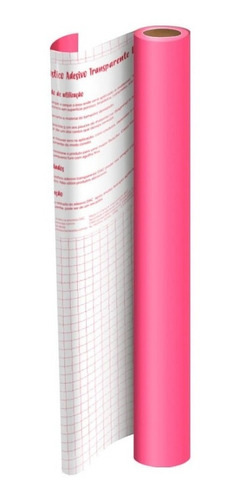 Papel Adesivo Impermeavel Vinilico Lavável Rosa Claro 10m