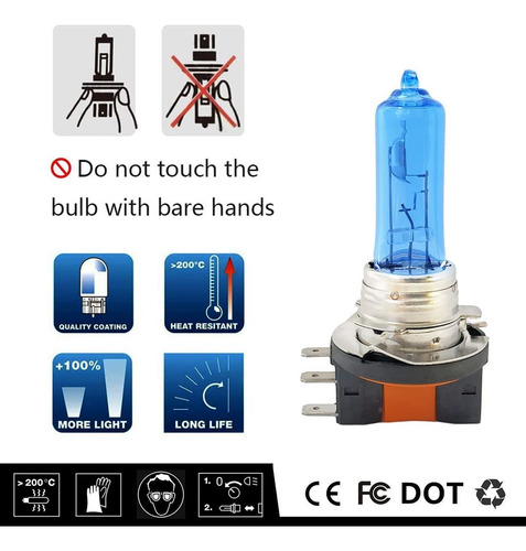 Bombillas Vexoneye, Halógenas H15, Para Faros Delanteros