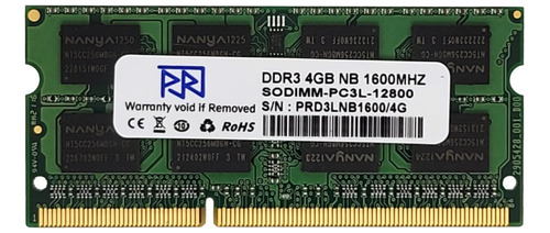 Memoria Semsotai Sodimm Laptop 4gb Ddr3