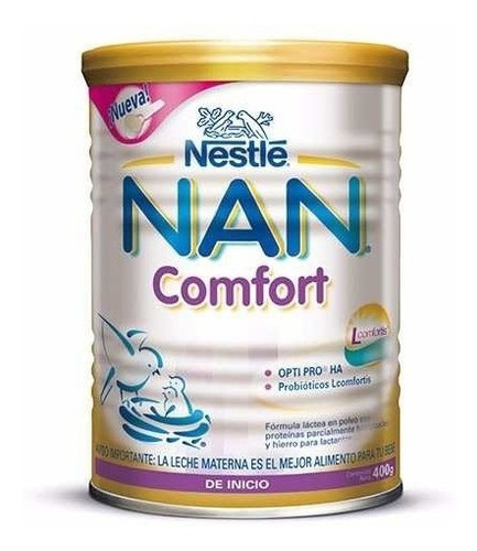 Leche Nan Comfort Nestle  X 400g