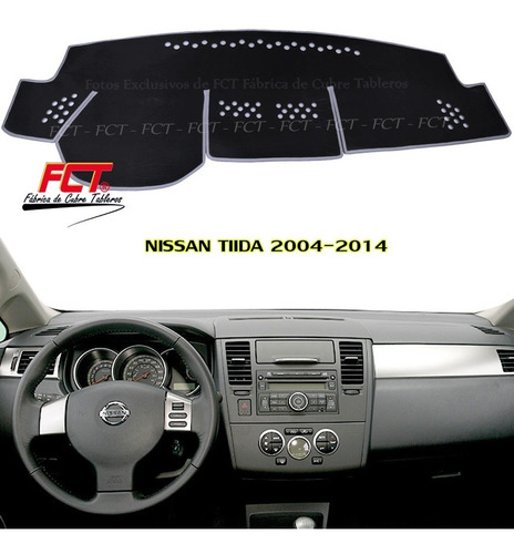 Cubre Tablero Nissan Tiida 2004 2006 2007 2010 2012 2014 Fct