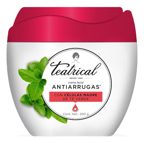 Teatrical Crema Facial Antiarrugas 200 Gr