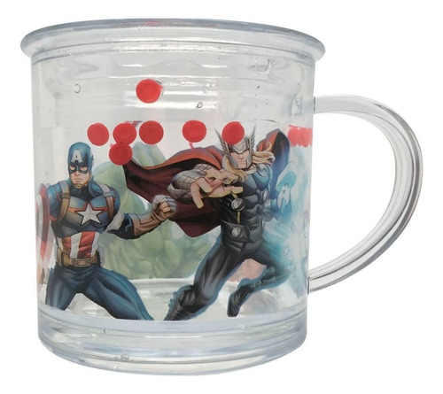 Mug Glitter Avengers Marvel