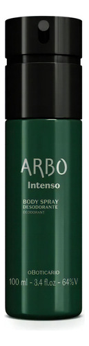 O Boticário Arbo Intenso Body Spray 100ml