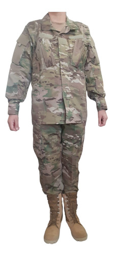 Imagen 2 de 5 de Uniforme Conjunto Militar Uca Multicam