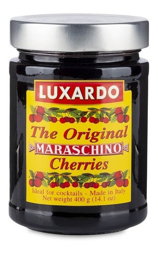 Cerezas Para Cocktails Luxardo Maraschino Cherries 400g