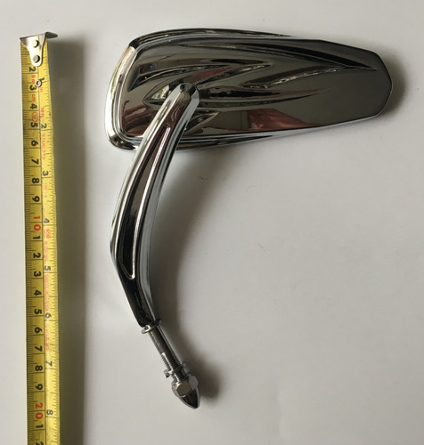 Espejos Tribal Gota Cromo Para Harley Davidson