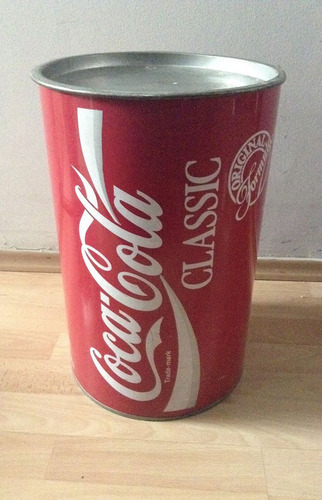 Bote Coca Cola Gigante Rojo Original Usa 1986