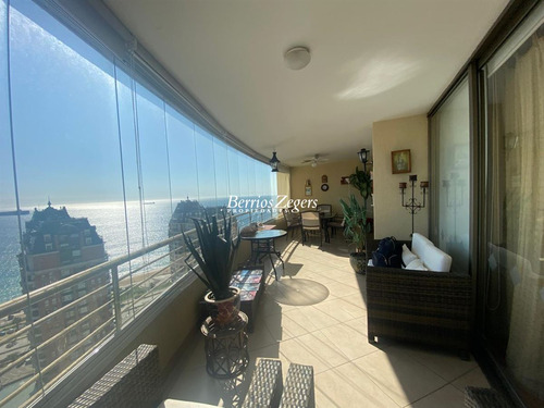 Departamento En Venta En Viña Del Mar 3 Dormitorios 3 Banos