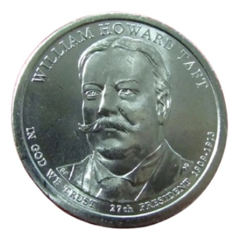 Usa Moneda Serie Presidentes 1 Dolar 2013 P Unc W. H Taft