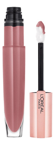 Labial Loreal Paris Paradise Gloss Color Feathery Fleur