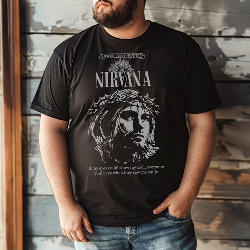 Playera Nirvana Unisex - Estilo Y Comodidad