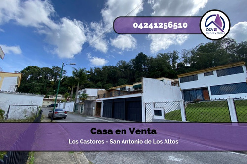 Casa En Los Castores, San Antonio De Los Altos.