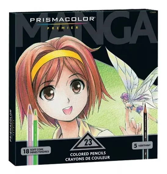 Lapices Prismacolor Premier Manga X 23 Colores Importados