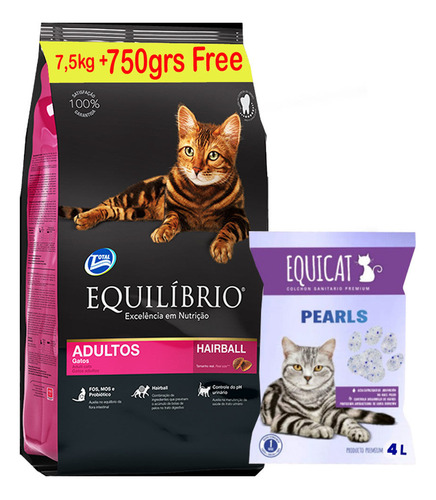 Equilibrio Gato Adulto 7,5kg + Regalo + Envío