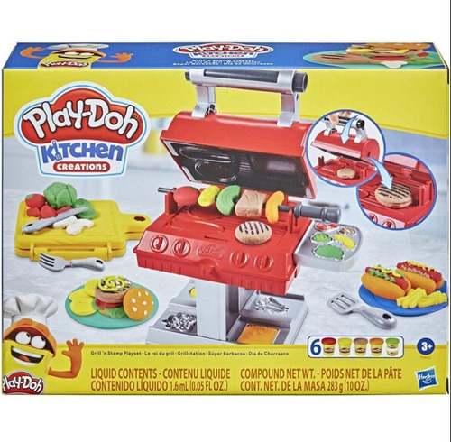 Play Doh Kitchen Grill 