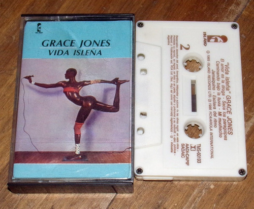 Grace Jones Vida Isleña Cassette Argentino / Kktus 