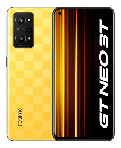 Realme GT Neo 3T Dual SIM 256 GB dash yellow 8 GB RAM
