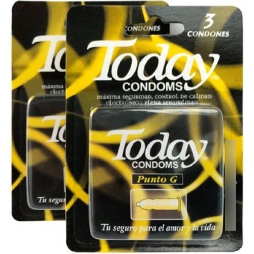 Condones Today Punto G - Unidad a $1333