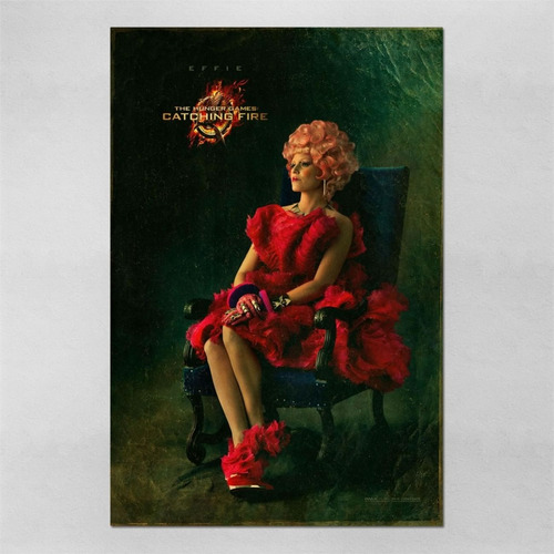 Poster 60x90cm Jogos Vorazes The Hunger Games Effie 46