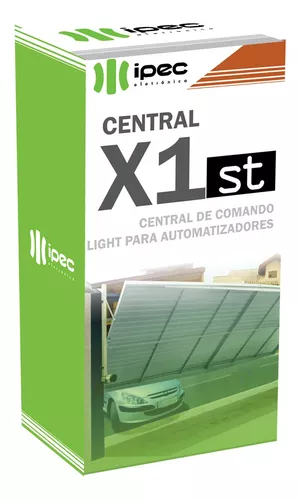 Central de Comando P/ Portão Deslizante Universal IPEC X1 - TOP IP  DISTRIBUIDORA