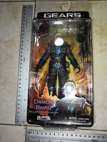 Damon Baird Neca Gears Of War Jugdment (Usado)