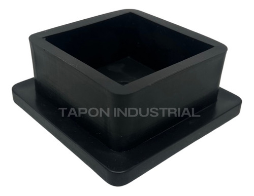 30 Tapon Polietileno Cuadrado 3 X 3 Para Ptr Interno