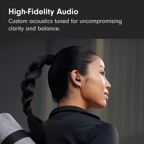 Auriculares Inalámbricos Bluetooth Buds Negro Mate
