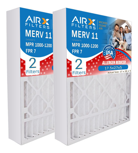 Filters Wicked Clean Air Filtro Aire Merv Para Repuesto