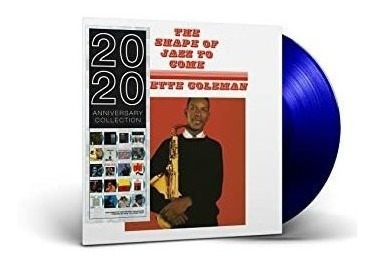 Coleman Ornette Shape Of Jazz To Come Blue Lp Vinilo