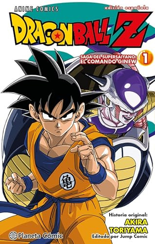 Dragon Ball Z Anime Comics Saga Del Comando Ginew N 01 06 - 