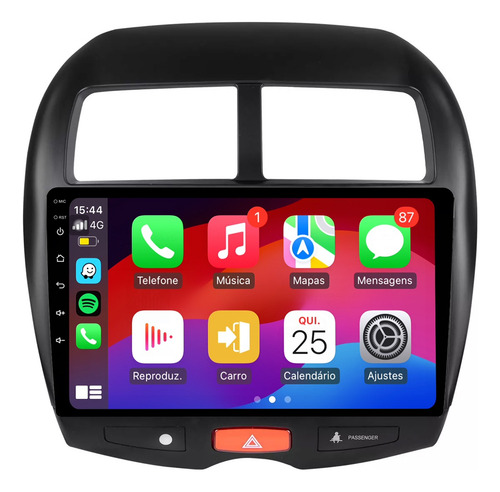 Kit Multimidia Asx 10p Android 14 Carplay 2gb 32gb