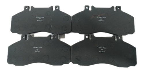 Imagen 3 de 3 de Pastillas Freno Delanteras Autobus Btu 711 Serie 709-711