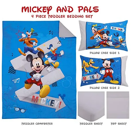 Juego De Ropa De Cama Cama Infantil De Mickey Mouse - I...