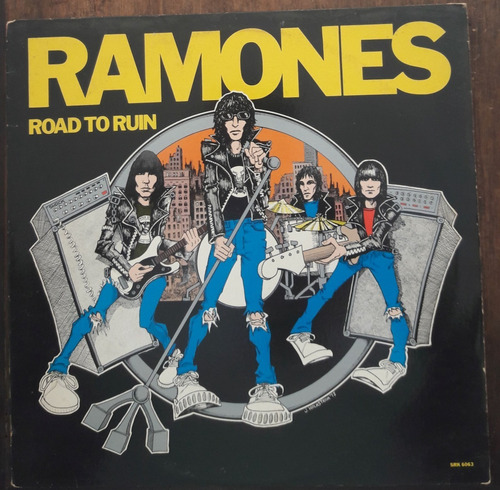 Vinil Vg+ Ramones Road To Ruin 1a Ed Us Sire 1978 Srk 6063