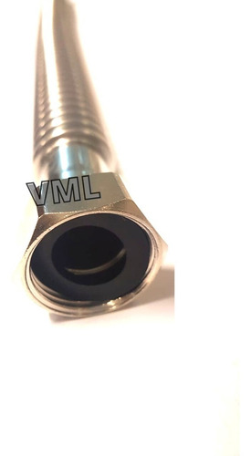 Imagen 3 de 5 de Flexible Agua Corrugado Anillado Acero Inoxidable 3/4 X 40