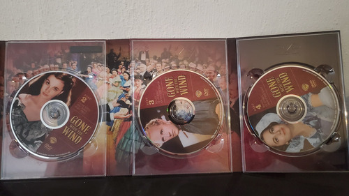 Gone With The Wind Lo Que El Viento Se Llevo Coleccion 4 Dvd (Usado)