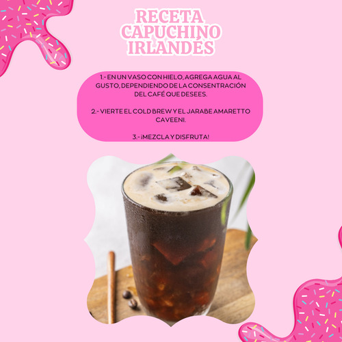 Jarabes Caveeni Enco Para Café 750ml 6pz Diferentes Sabores