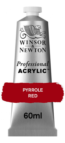 Tinta Acrílica Winsor & Newton Prof 60ml S4 Pyrrole Red