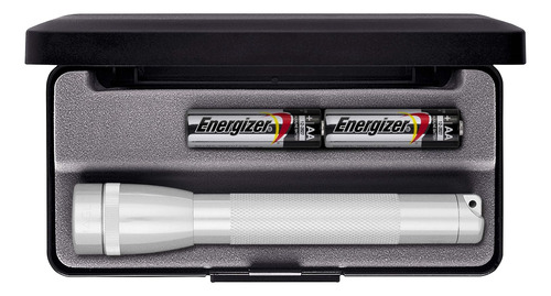 La Mini Linterna Incandescente Maglite Aa De 2 Celdas Está P