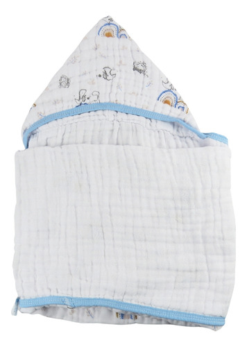 Toalhão De Banho Papi Mami Soft Premium C/ Capuz Dino
