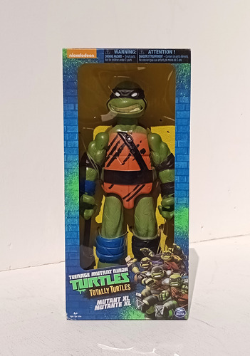 Tortuga Ninja Teenage Mutant Xl Ninja Camuflajeada Leonardo