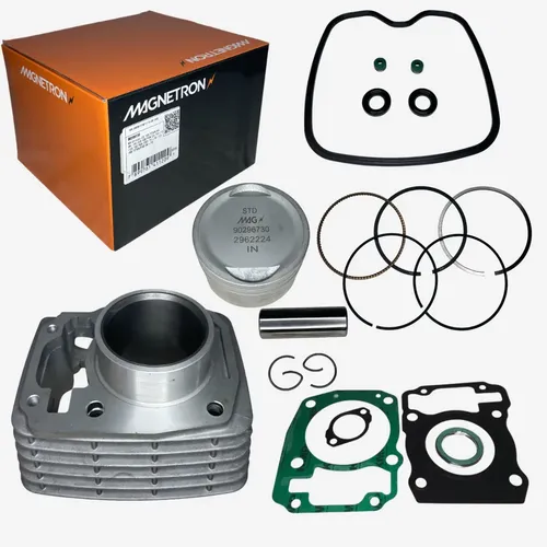 Kit Cilindro Cg Titan150 Bros150 2009 Motor Magnetron Pistao