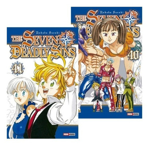 The Seven Deadly Sins Tomo Vol 40 41 Pack Nanatsu No Taizai